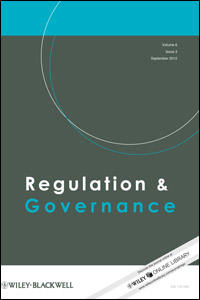 Cover: Regulation and Governance