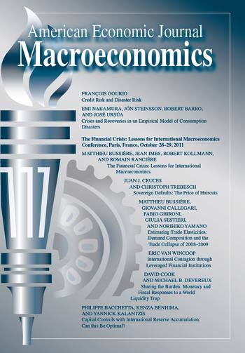 Cover: American Economic Journal: Macroeconomics, 5 (3)